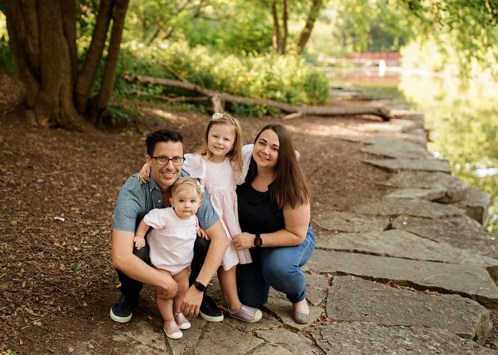 adorable family photo shoot Chicago