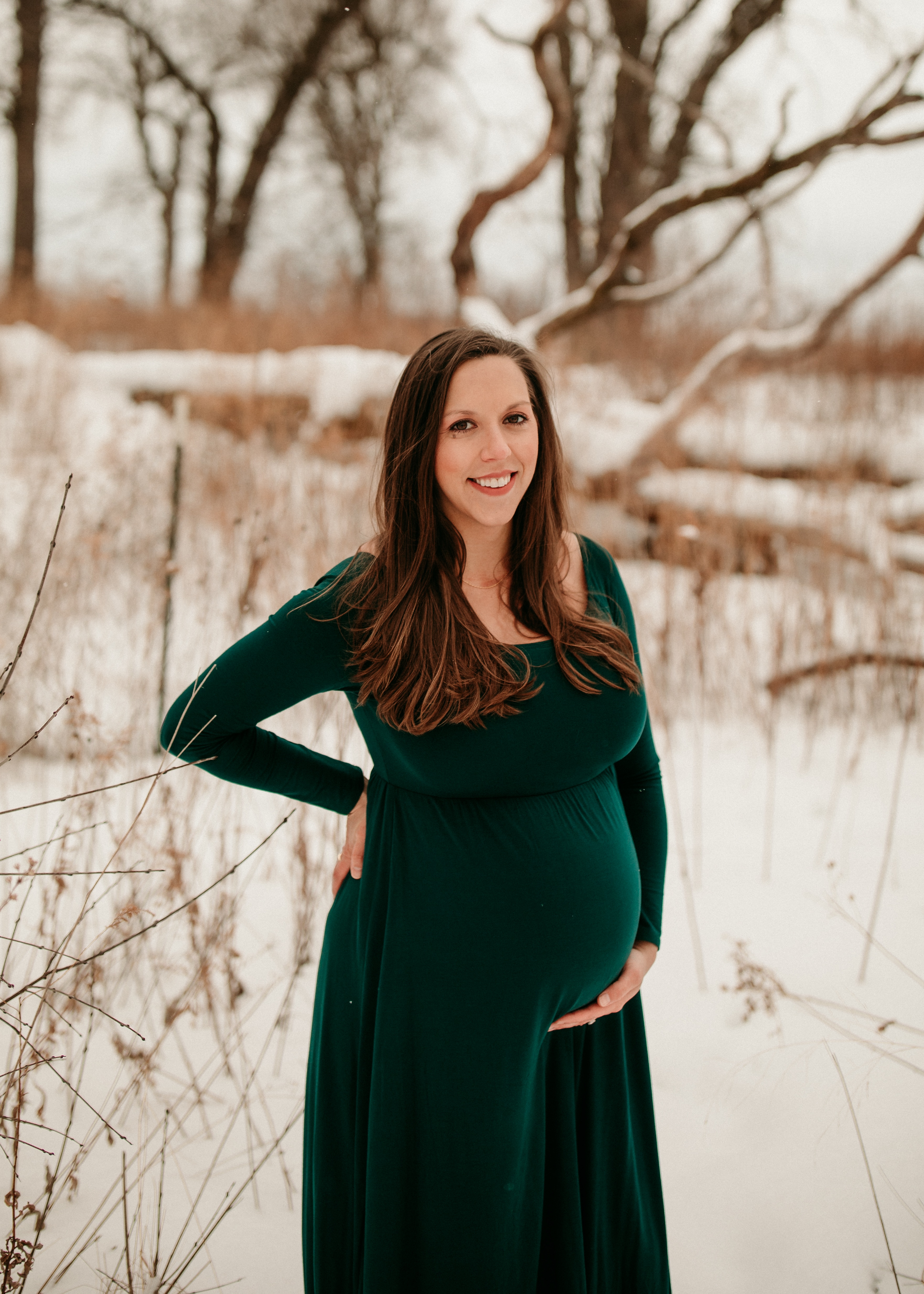outdoor maternity photography Chicago