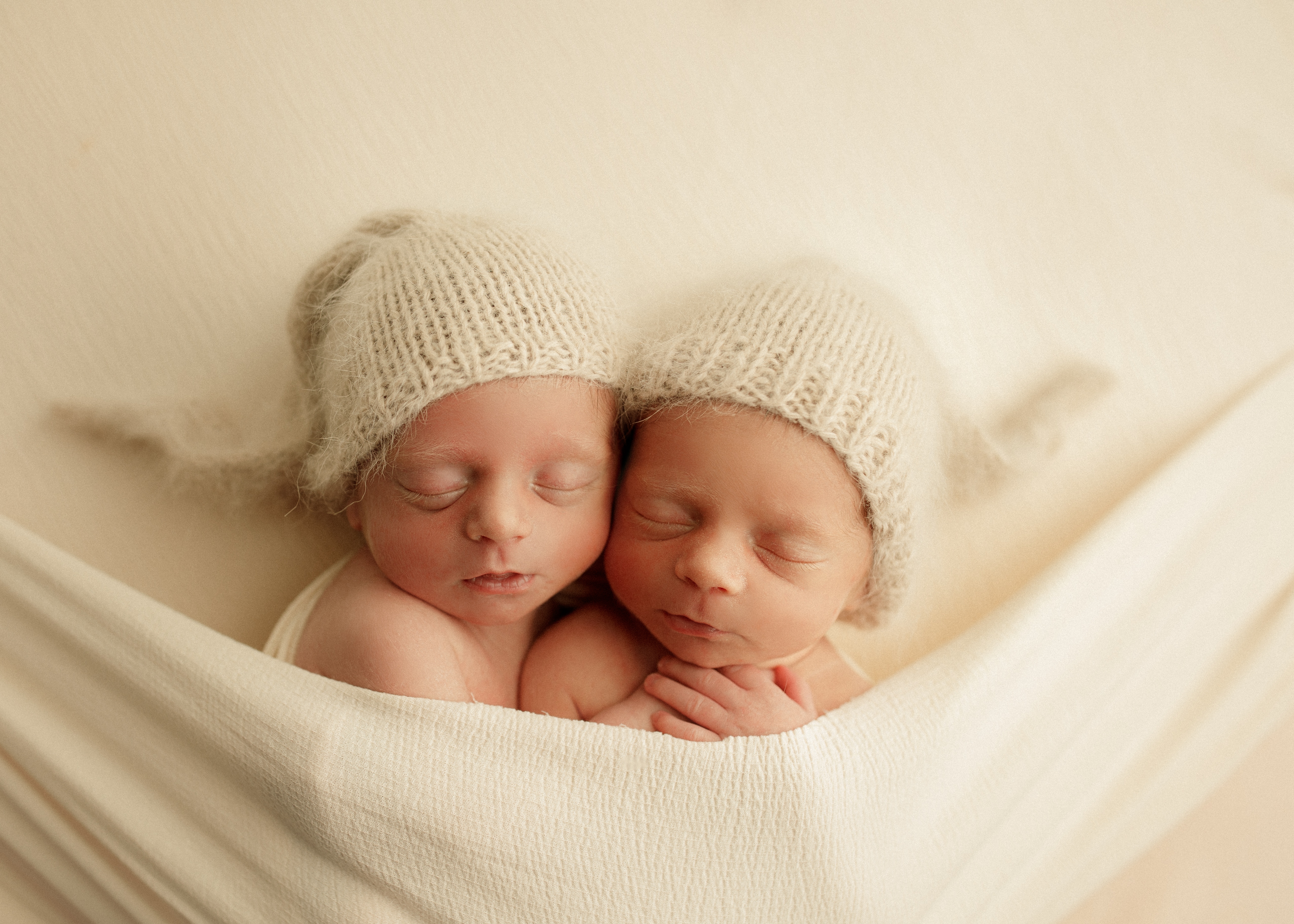 twin newborns Chicago photography