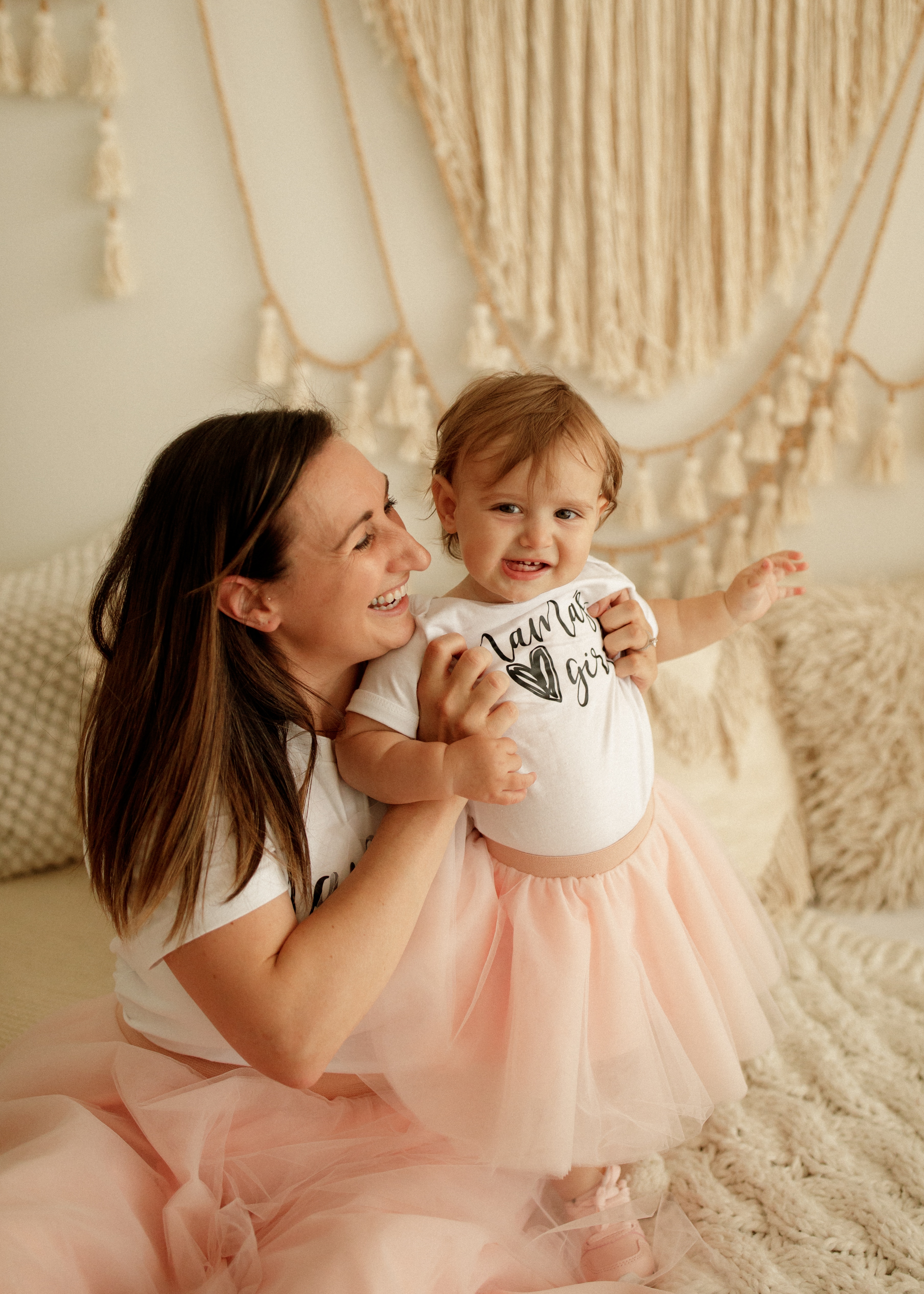 boho baby session Chicago